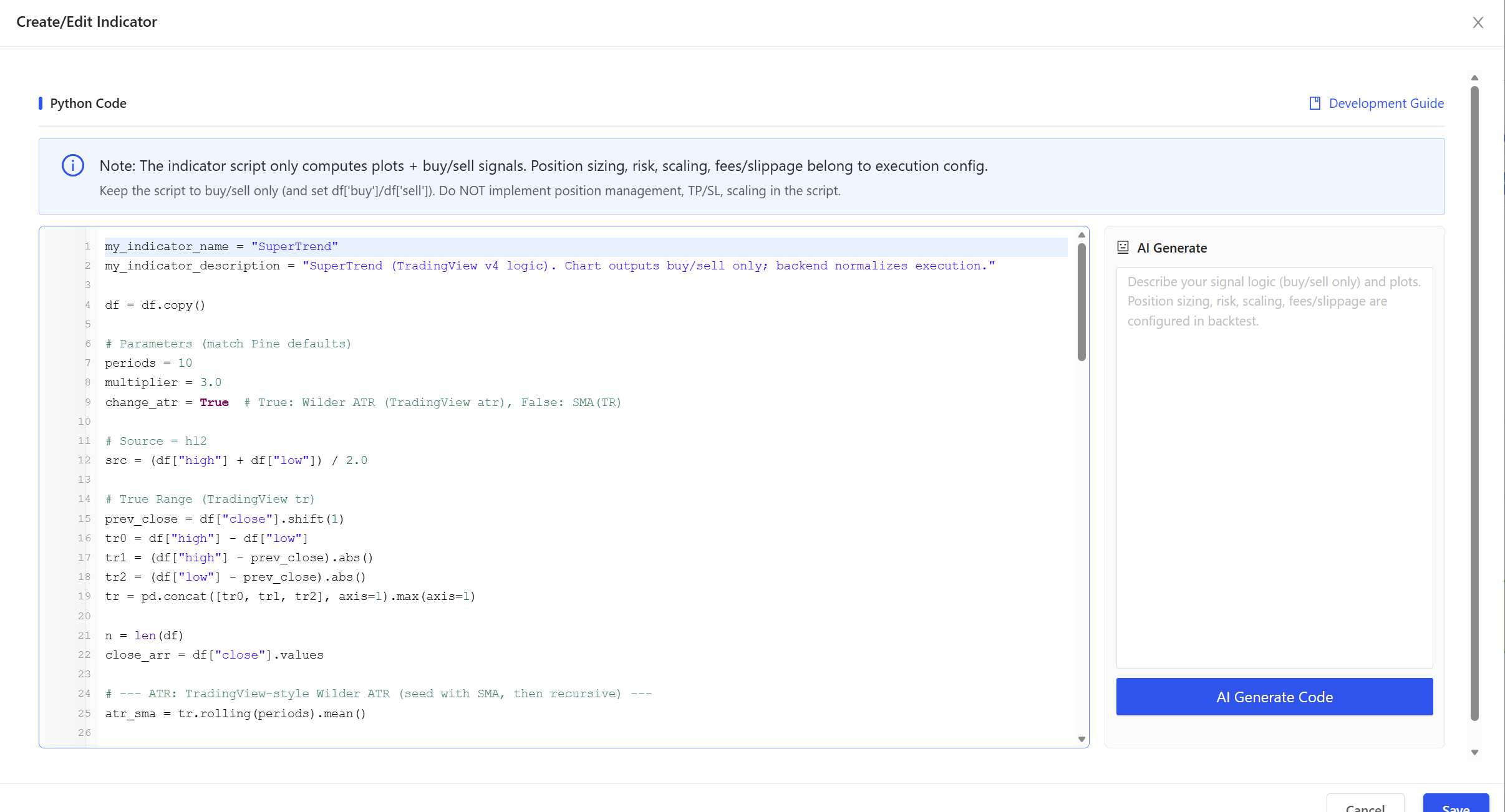 Code Generation
